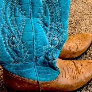 Coconuts Gaucho Cowboy Boots size 8